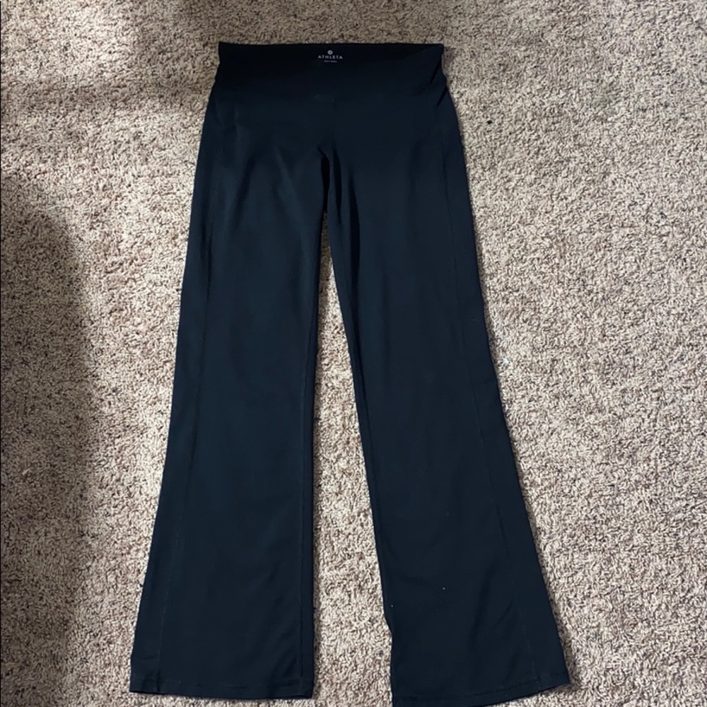 Black Athleta yoga pants size small regular length